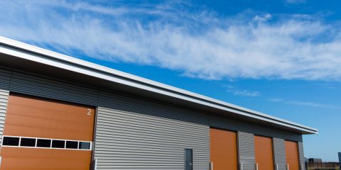 Doors for steel buildings
