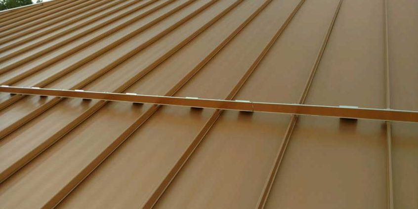 Snow Guards on Metal Standing Seam Roof
