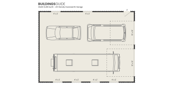 RV garage floor plans