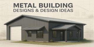 Metal building designs, design ideas and concepts
