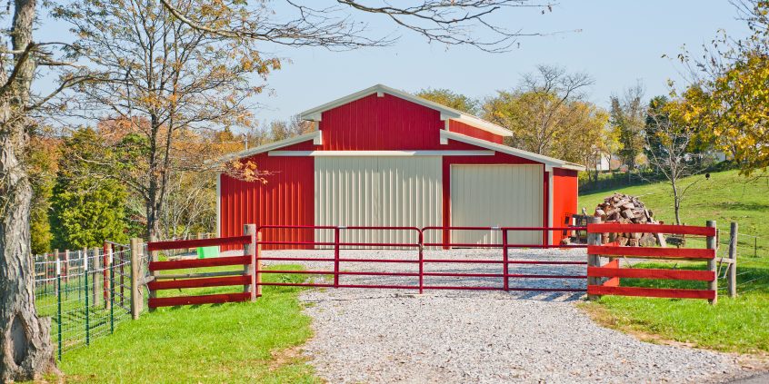 30x40 Steel Frame Barn