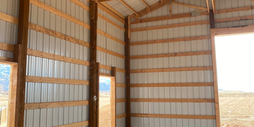 Pole barn Interior Framing