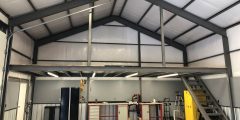 metal building mezzanine