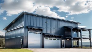 Modern shed roof render (BG)