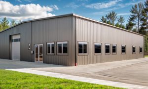 shop with retail and office space