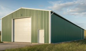 30x100x14 metal building