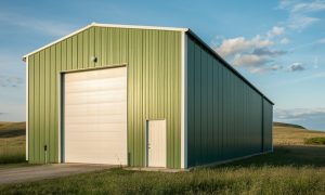 30x100x18 metal building