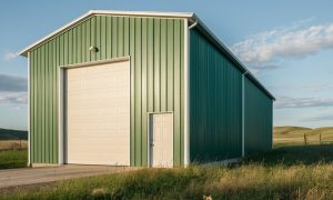 30x100x20 metal building
