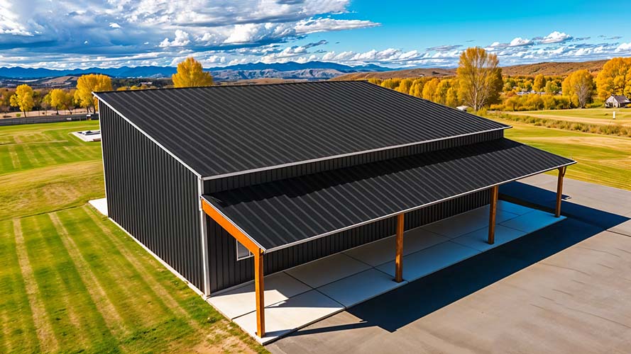 barndominium attached garage