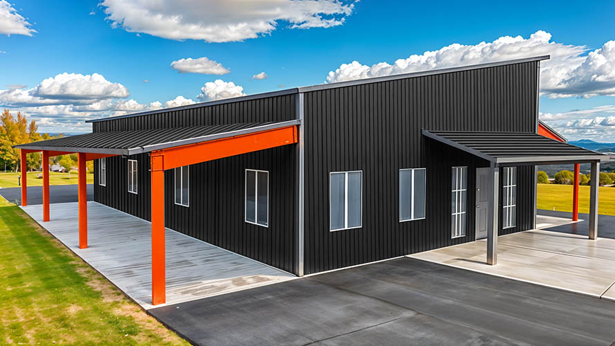 barndominium attached garage