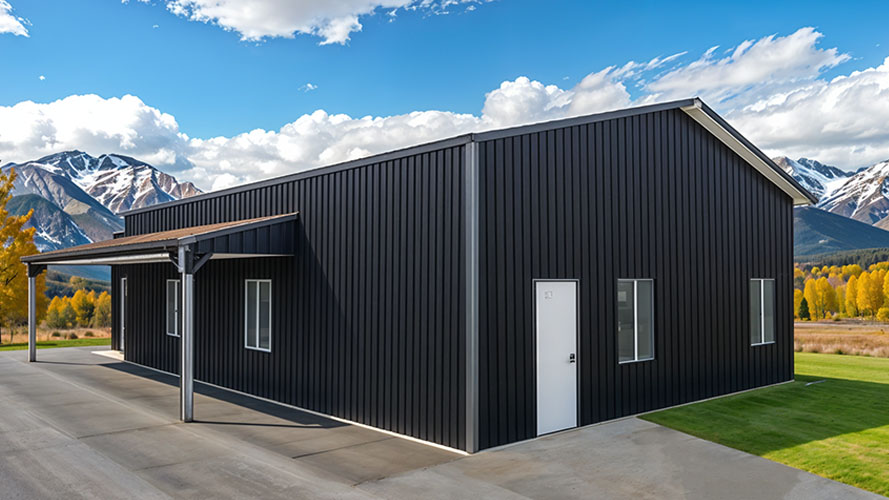 two bedroom barndominium rv garage
