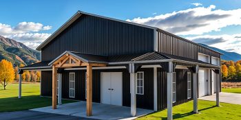 two bedroom barndominium shop