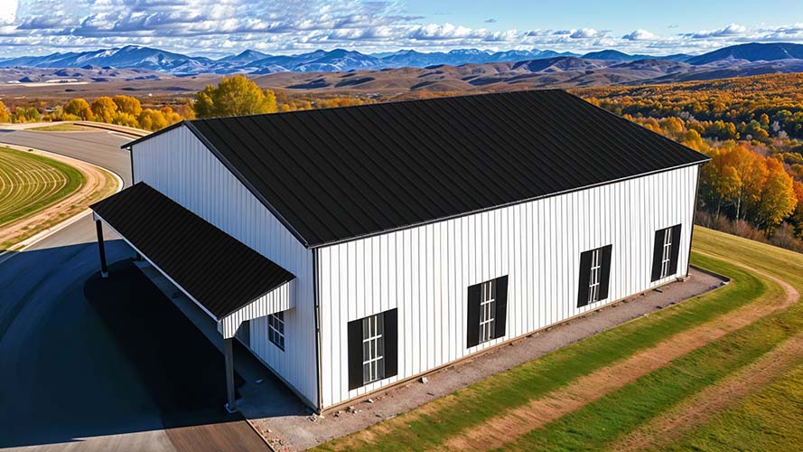 two bedroom two bath barndominium shop