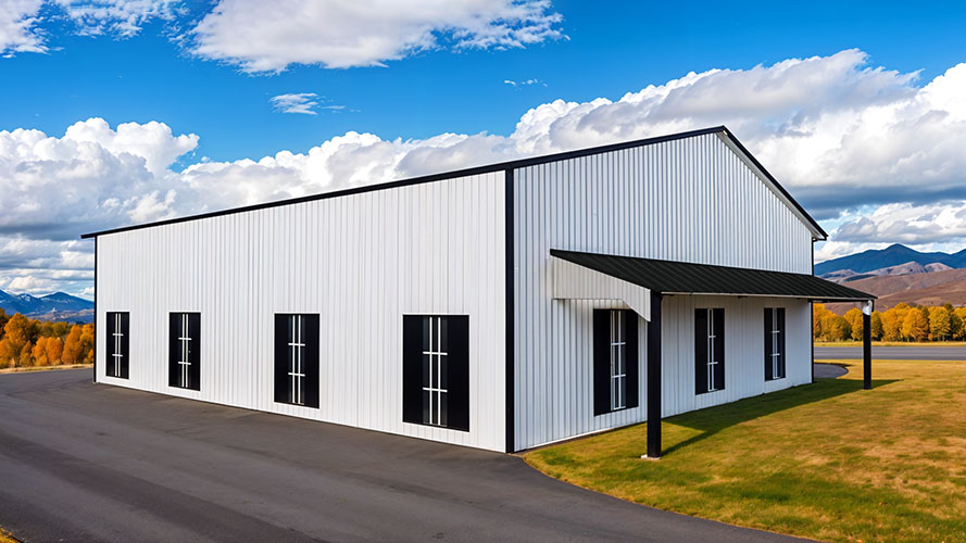two bedroom two bath barndominium shop