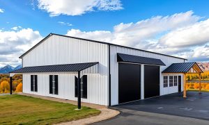 two bedroom two bath barndominium shop