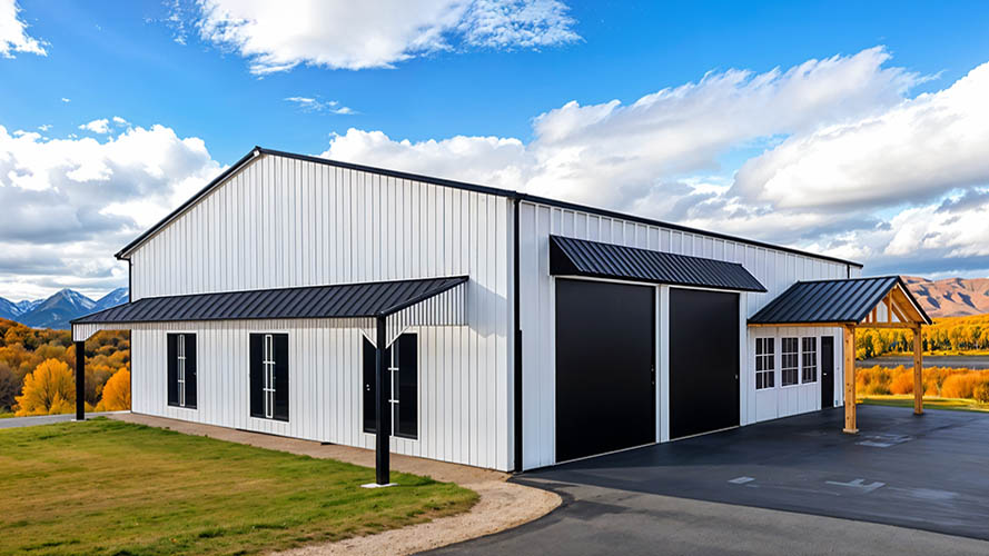 two bedroom two bath barndominium shop