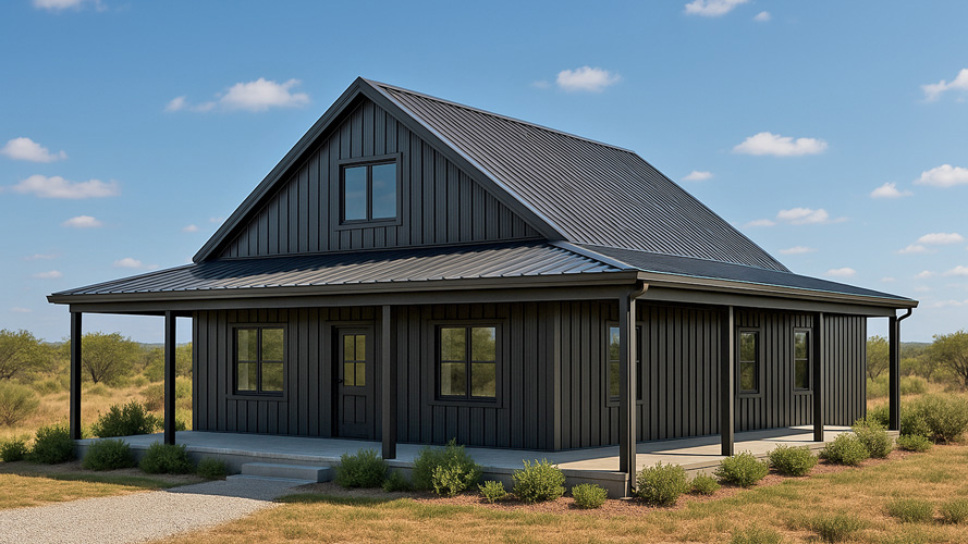 1-5 story barndominium