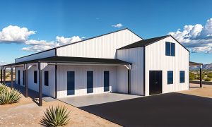 barndo with garage