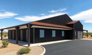 five bedroom barndominium one story