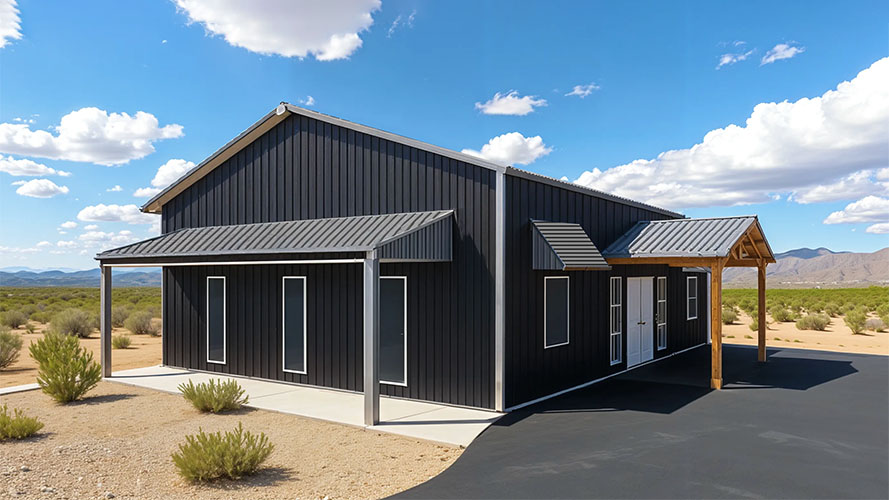 1200 sq ft barndominium 3 bedroom