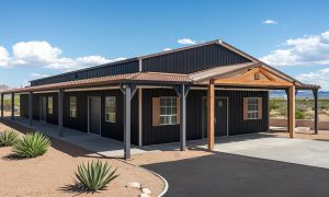 3 bedroom barndominium garage