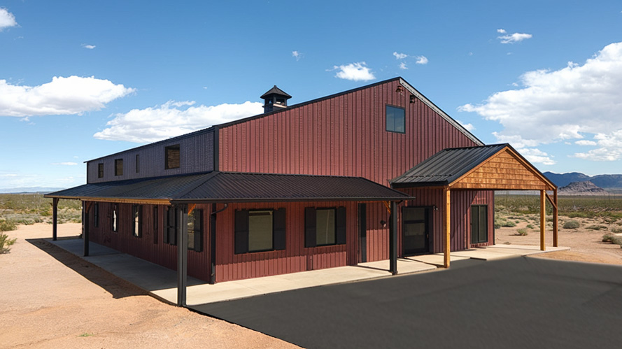 3 bedroom barndominium