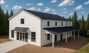 3 bedroom barndominium loft