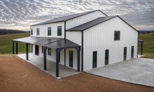 4 bedroom barndominium garage