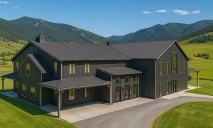 5 bedroom barndominium one story