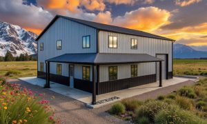 40x40 metal building home