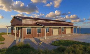 30x60 metal building home
