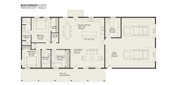 2400 sq ft 3 bedroom