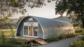 modern quonset hut home