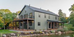 five bedroom barndominium home