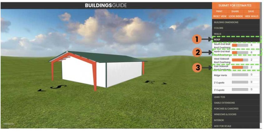 3D designer adding an overhang