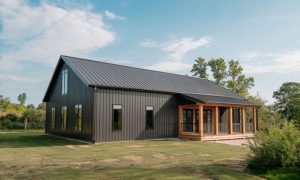 metal building tiny house 1 story 3 bedroom