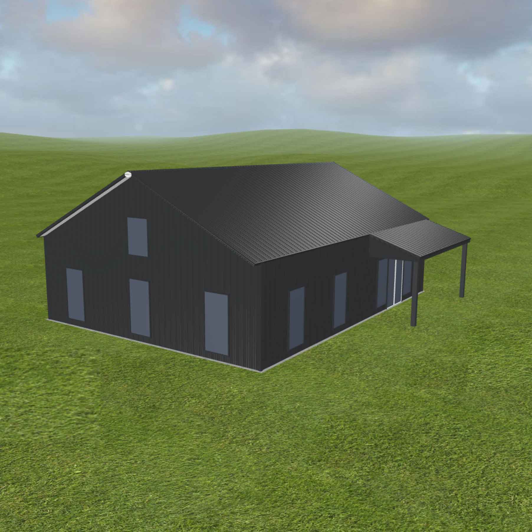 tiny house 3d model
