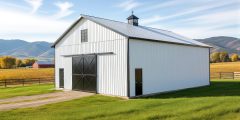 Average price for a small farm storage building