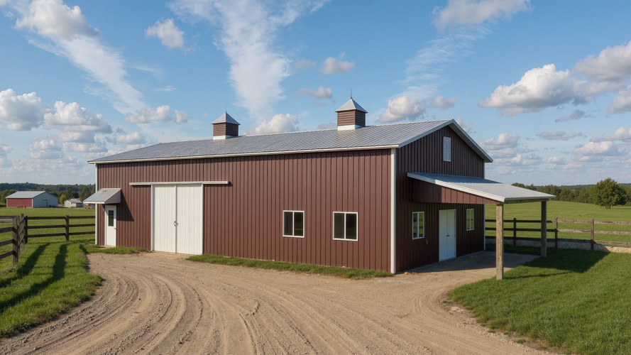 barn with apartment