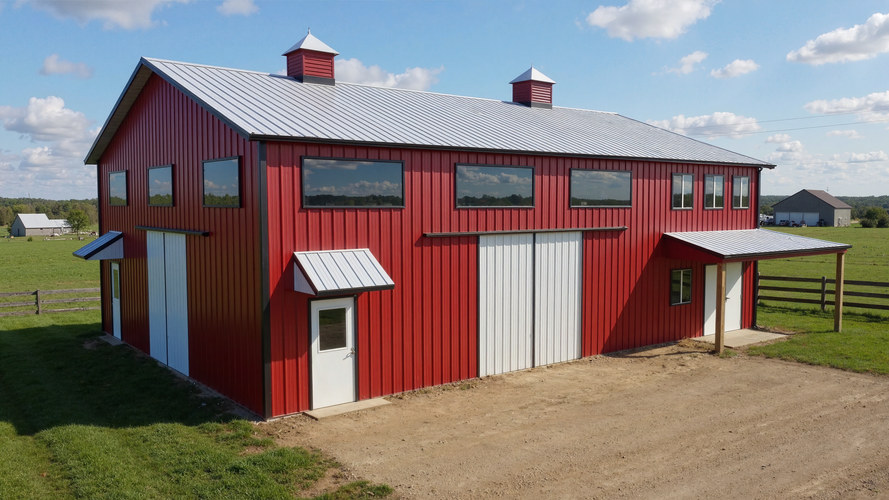 barn with living quarters