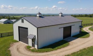 pre built barn