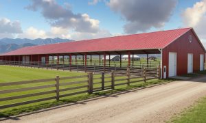 cattle barn