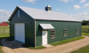 small livestock barn