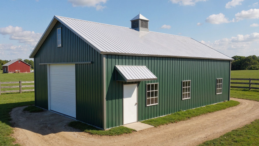 small livestock barn