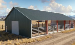 small cattle barn