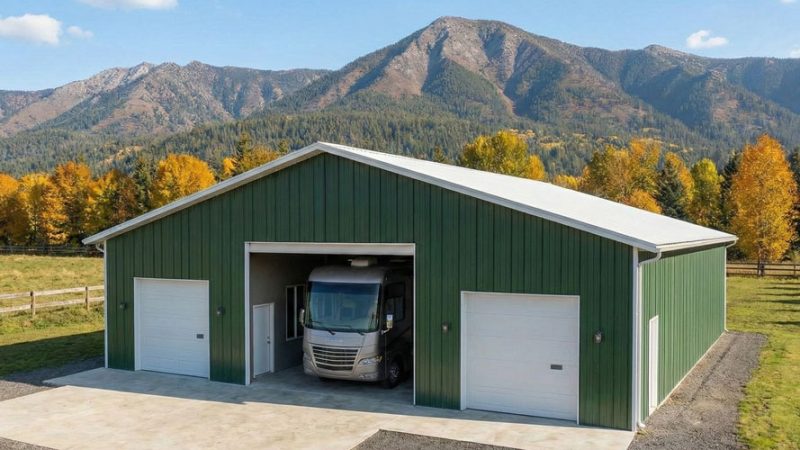 Metal RV Garage | Custom Kit Packages for Sale
