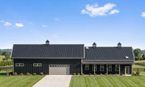 The Forge - Barndominium House Plan, front elevation