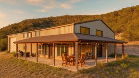 Photo of the Gonzales barndominium home